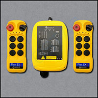 Flex EX2-Series Radio System 3-Motion 2-Speed 2 Transmitters/1 Reciever 110V - 2