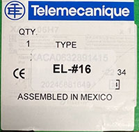 Schneider Electric Button (XACA0632891415) - 3