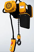 Accolift-SC 1/2 Ton (t) Lifting Capacity and 4 to 25 Feet per Minute (ft/min) Lifting Speed Electric Chain Hoist with Hook and Lug Suspension