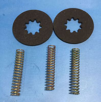 1/4 and 1/2 Horsepower (hp) Brake Disc