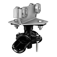 Duct-O-Wire 5" Round Cable Trolley Assembly (.91" - 1.25" Diameter)