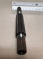 Coffing Motor Pinion Shaft - 2