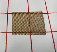 Shaw-Box - Filter Muffler Screen Exhaust 1-1/2 X 1-3/16 Brass