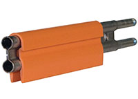 10 Feet (ft) Length and Orange Cover Color Bar Conductor 10 Feet (ft) Length and Orange Cover Color Bar Conductor