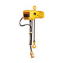 Harrington SNER Series, 1/2-Ton, 115/230/1/60 Voltage, 10'-0" Lift, and 15 FPM Lift Speed Hoist with Geared Trolley