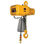 Harrington SNER Series, 1/4-Ton, 115/230/1/60 Voltage, 10'-0" Lift, and 14 FPM Lift Speed Hoist with Hook Suspension