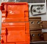 Conductix Power Feed, 8-Bar 250A Kit, Copper Clamp, Red Polyester High Heat Case - 2