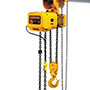Harrington SNER Series, 1/4-Ton, 115/230/1/60 Voltage, 10'-0" Lift, and 14 FPM Lift Speed Hoist with Hook Suspension - 4