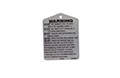 CM® - Warning Tag Assemblies