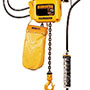 Harrington SNER Series, 1/4-Ton, 115/230/1/60 Voltage, 10'-0" Lift, and 14 FPM Lift Speed Hoist with Hook Suspension - 2